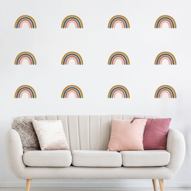 Neutral Rainbow Wall Decals